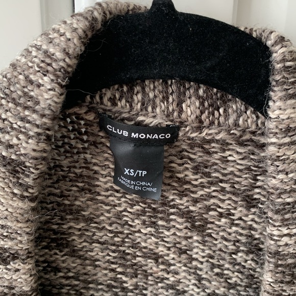 Club Monaco oversized knit cardigan - Picture 3 of 4